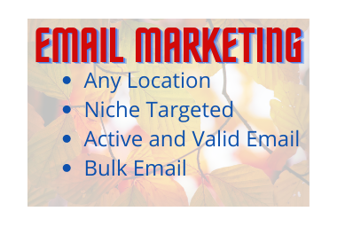 I will collect Valid, Niche and Location-Targeted Em...