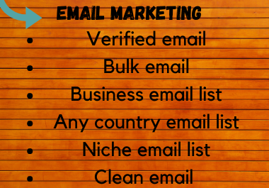 I will do 5k targeted bulk email collection and activ...