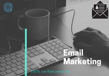 I Will give 1k Verified Email list for Email Marketin...