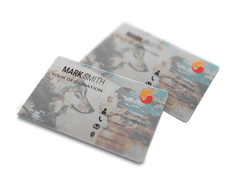 Just awesome business identity card