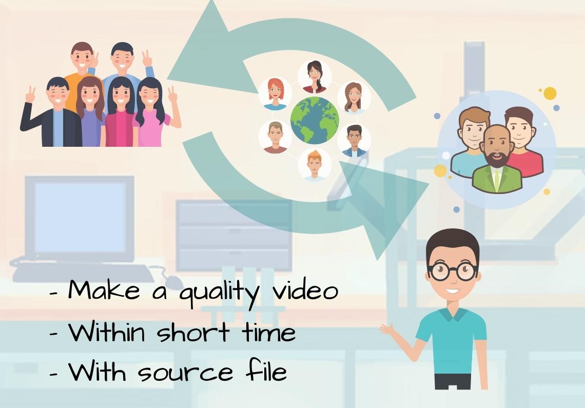 I will make Explainer Video and Lyrics Video of Engli...