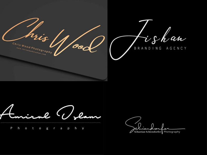 design an eye catchy signature logo handwritten or te...