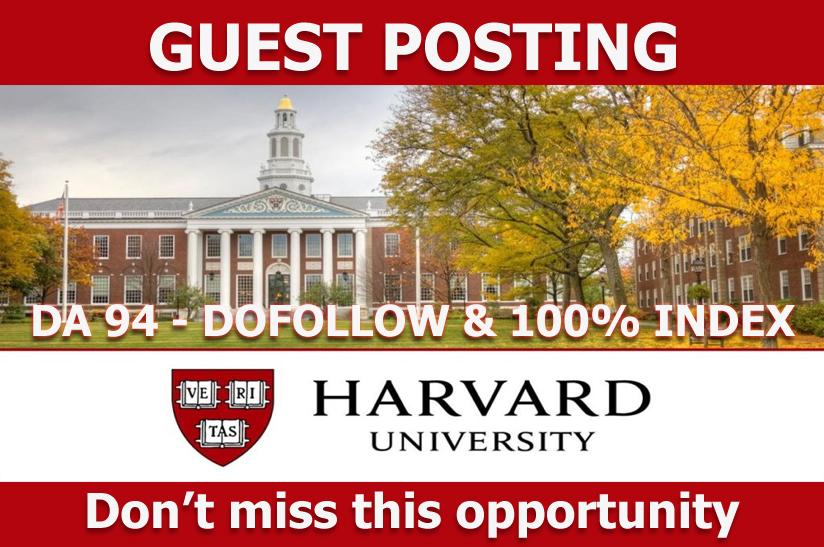 Guest Post On Blogs. harvard. edu DA94