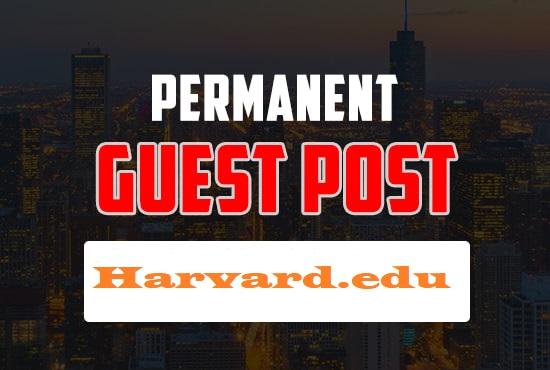 Guest Post On Harvard University -Harvard. edu DA95