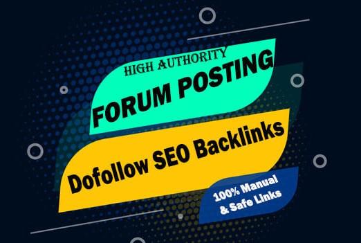 Submit Dofollow 40 Forum Profile Links to Skyrocket W...