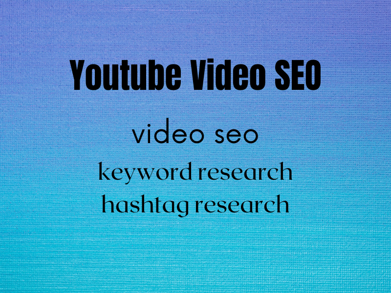 I will do video seo, video promotion and video market...