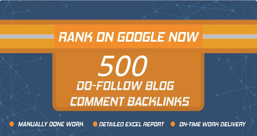 Add You High Quality PR 500 Blog Backlinks