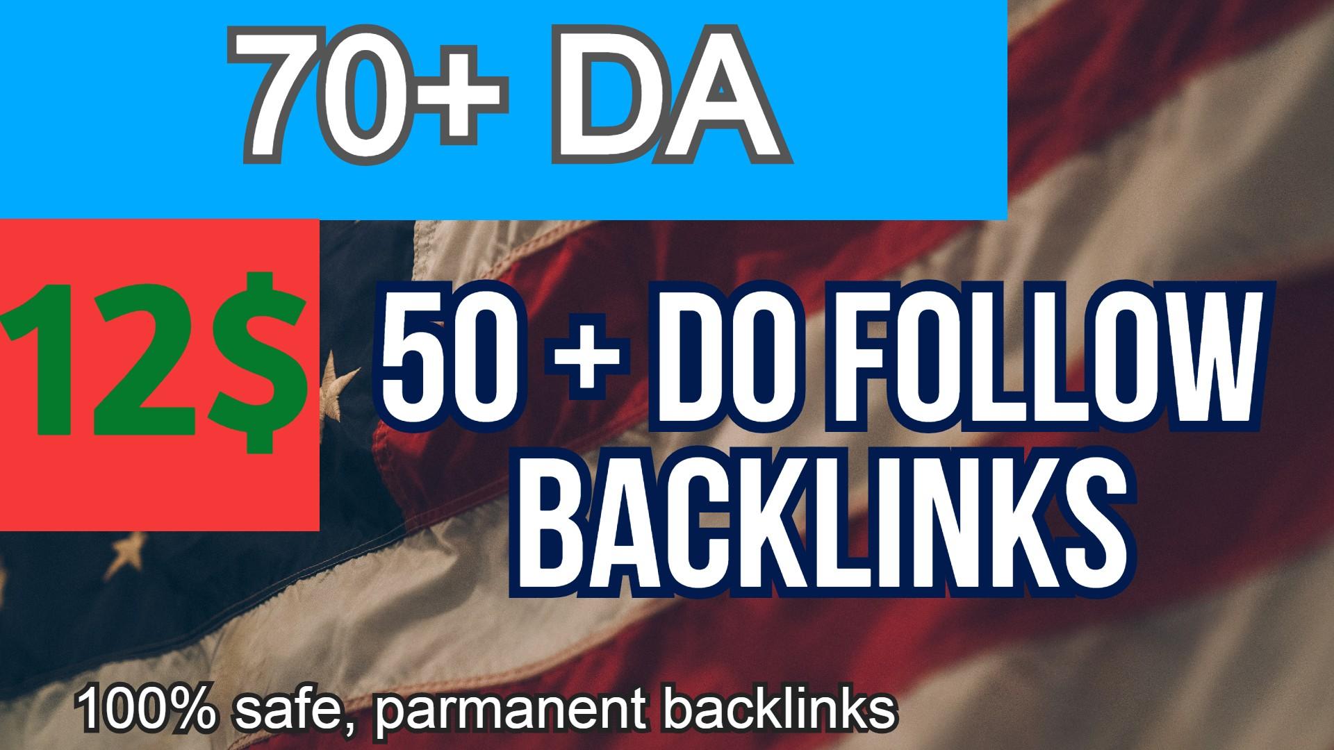 70+ DA 50 +POWERFULL PBN WEB 2.0 Backlinks GET IT NOW