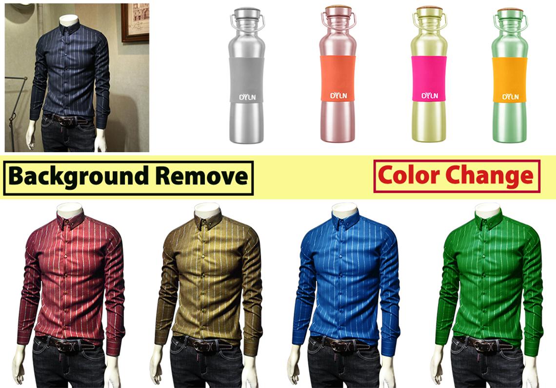 10 photo i will change color or remove background