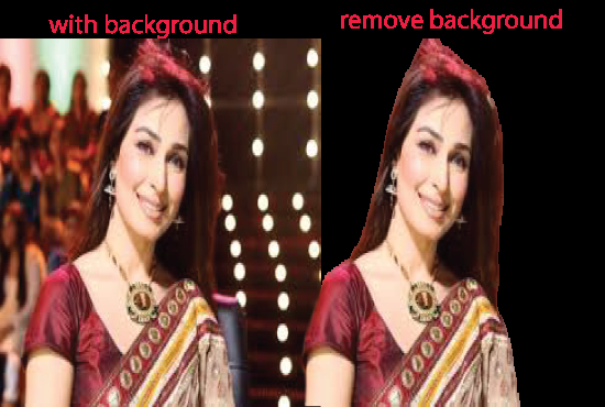 I will cut out and remove background professionally.