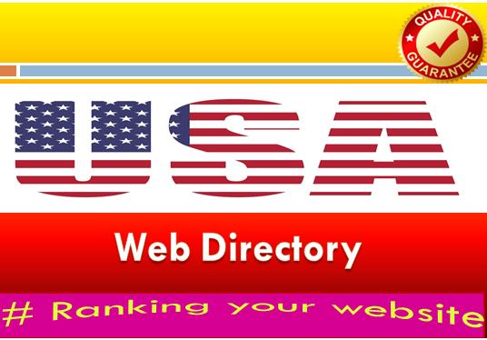 I will do 100 high authority USA web directory submis...