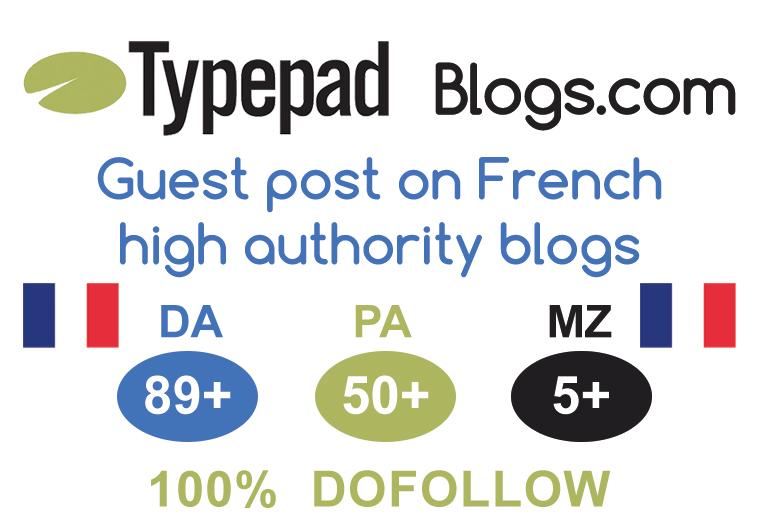 I will guest post on my da 89+ French blog with backl...