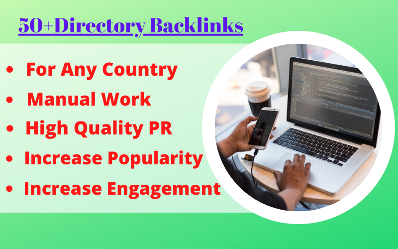 Manually Create 50+ Directory Backlinks For High Qual...