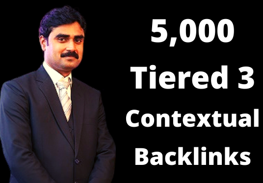 I will build 5000 ultra SEO tiered contextual backlin...