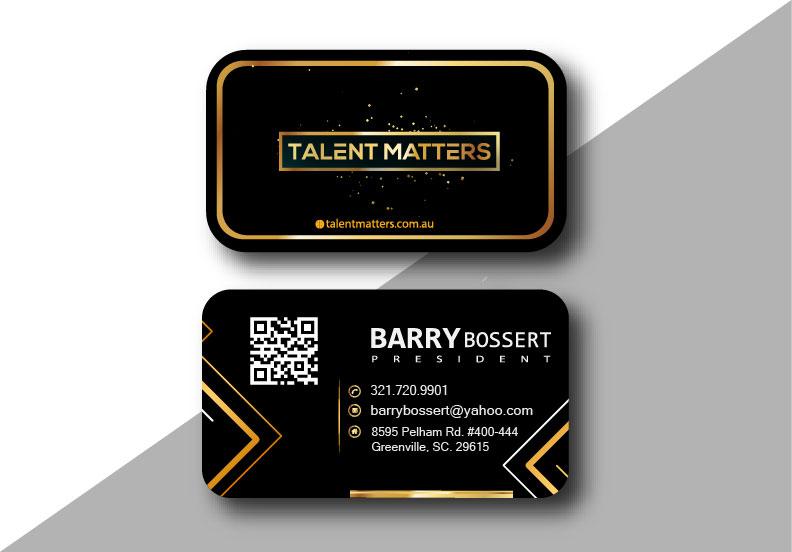 I will design professional luxury business card in 6 ...