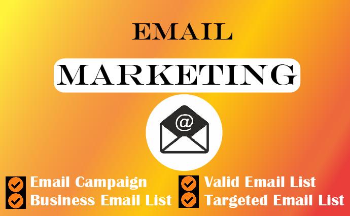 I will provide 1000 + verified consumer email list de...