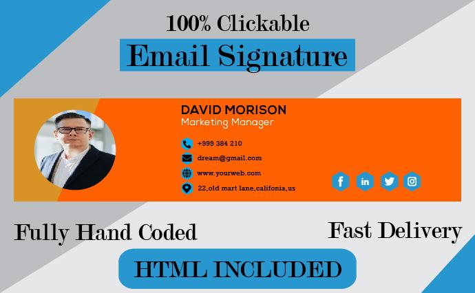 I Will Create and Revemp Professional Clickable HTML ...