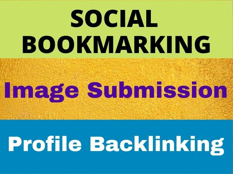 SEO Friendly 50 profile backlink, 50 social bookmark...
