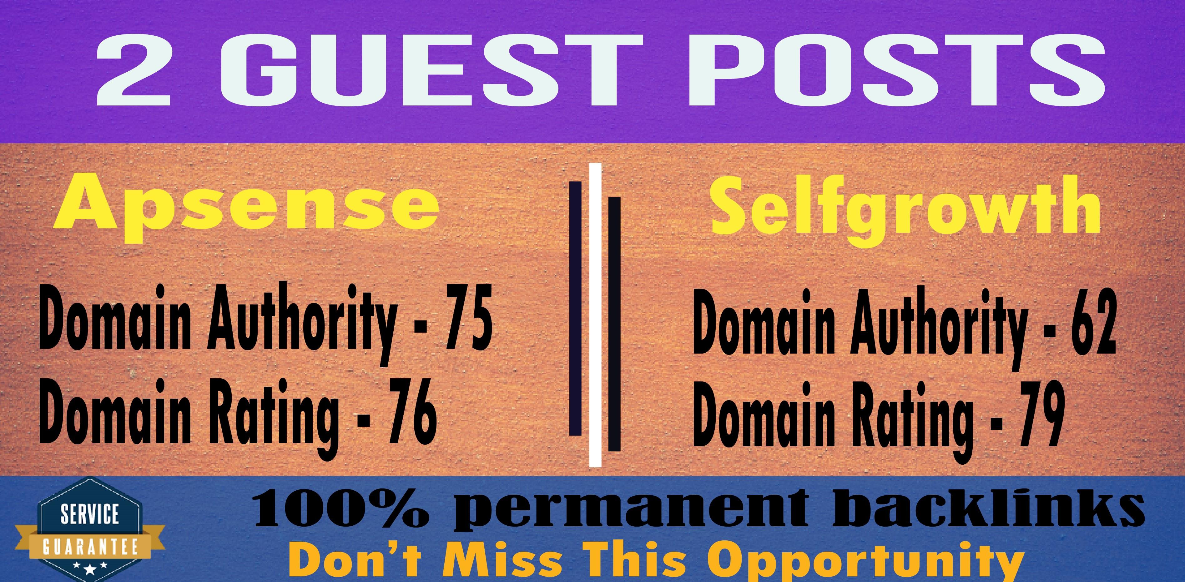 Publish Your Article On Apsense and Selfgrowth With D...