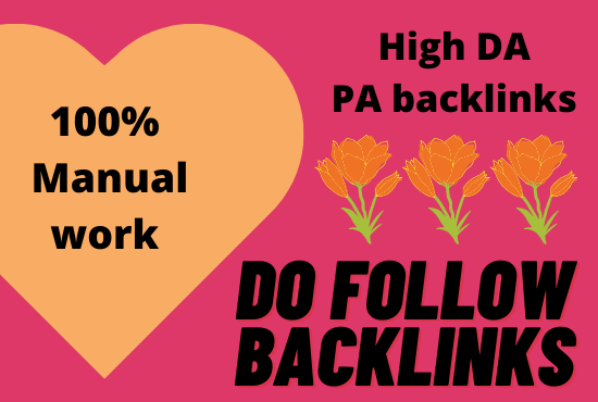 I will create manual high PA DA web 2.0 backlinks