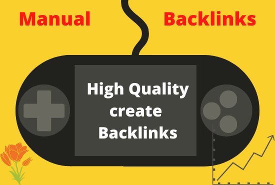 I will provide high quality manual backlinks