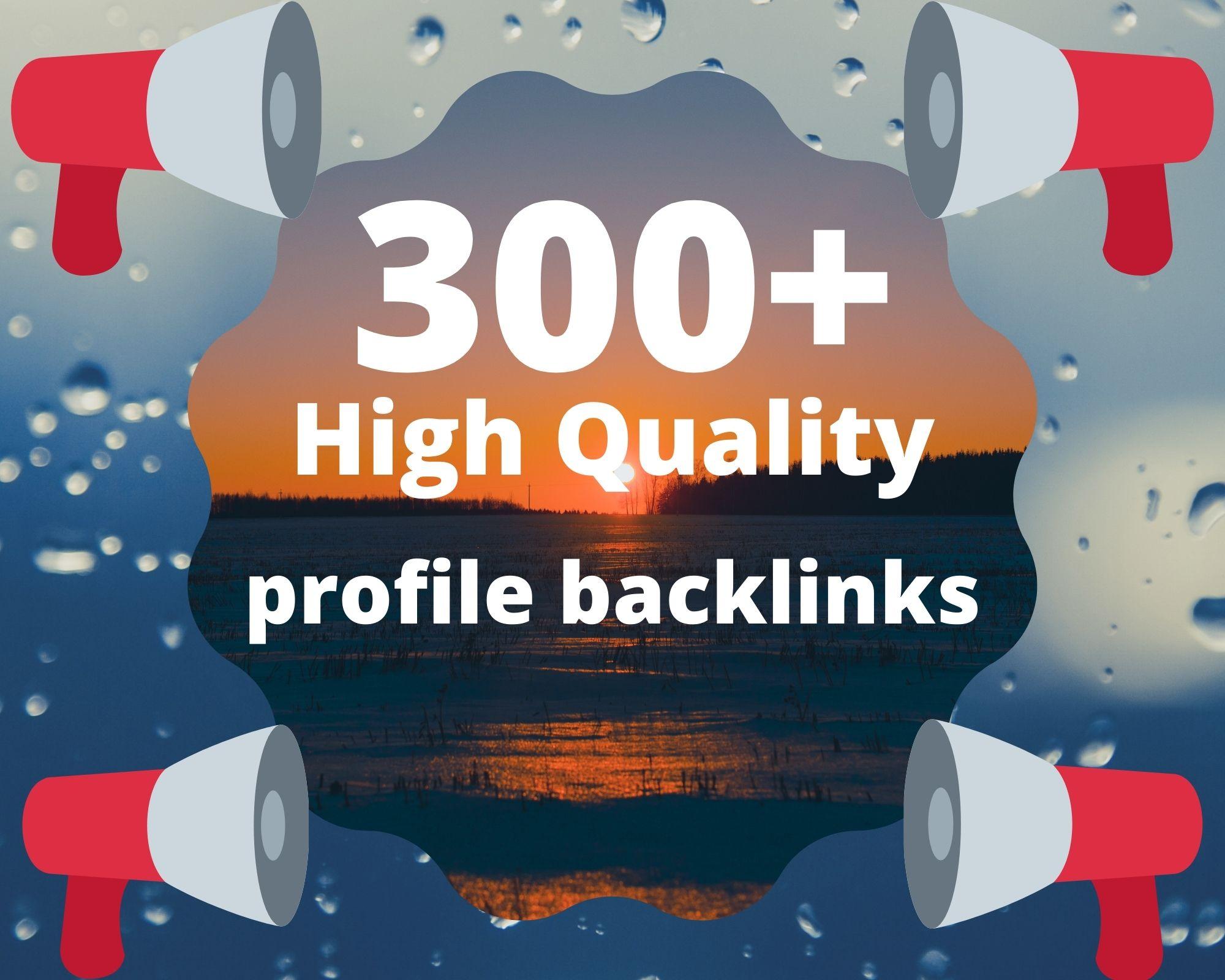 I will do150 off page seo, profile backlinks, link ...