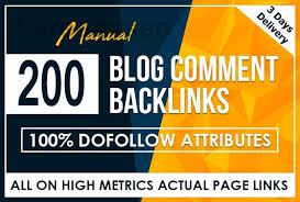 I will do manually 200+ high authority permanent blog...