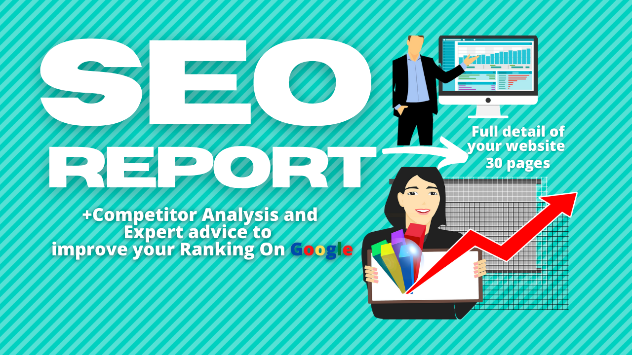 I will write seo analysis report for your website and...