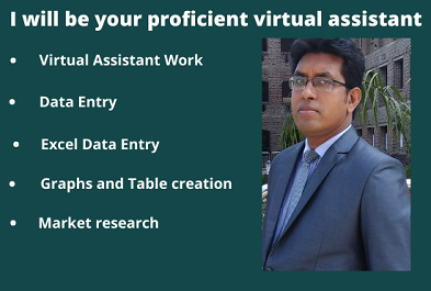 I will be your proficient virtual assistant for any k...