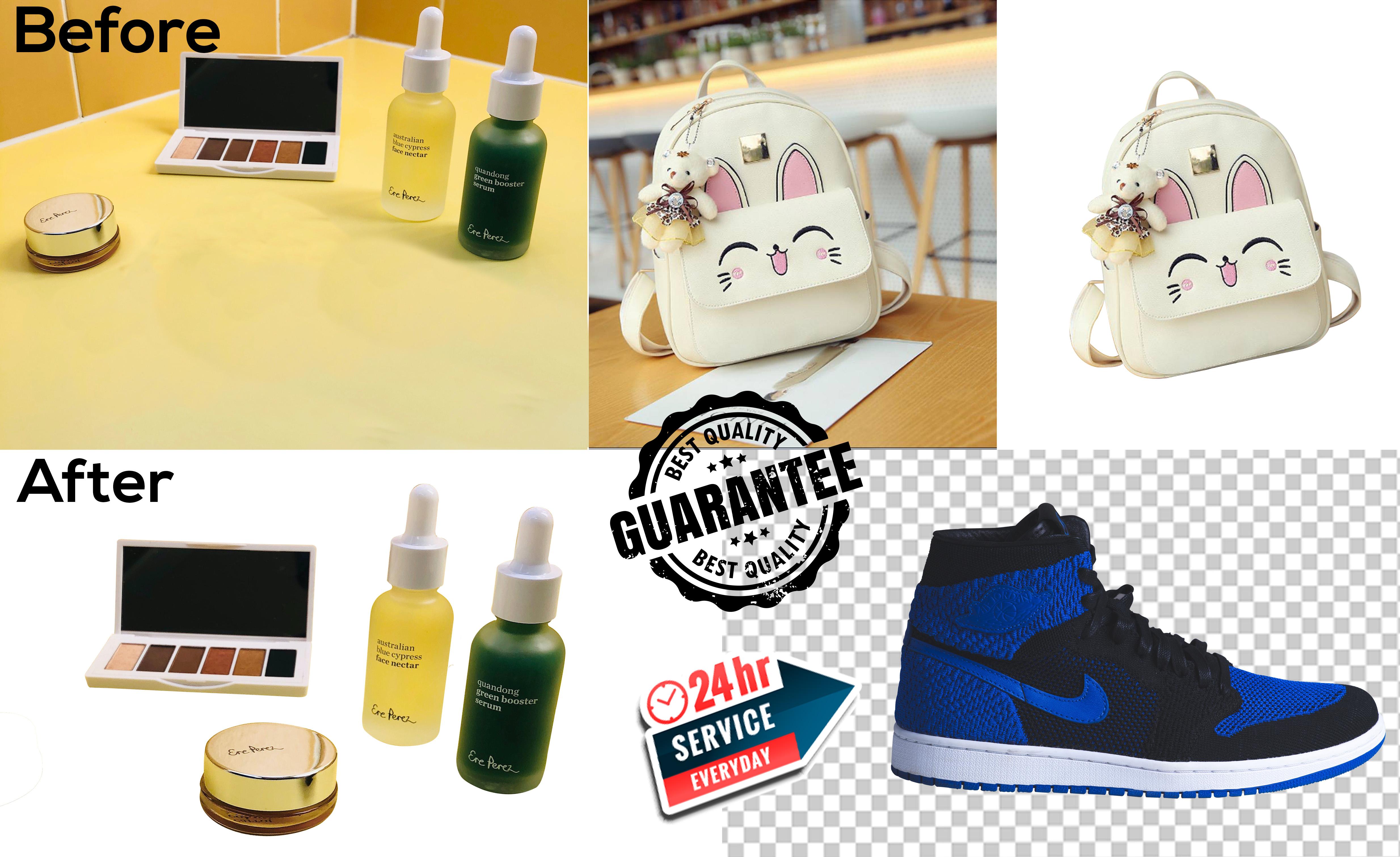 I will do 2 background remove with fast delivery