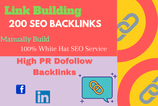 I will build high quality dofollow SEO backlink link ...