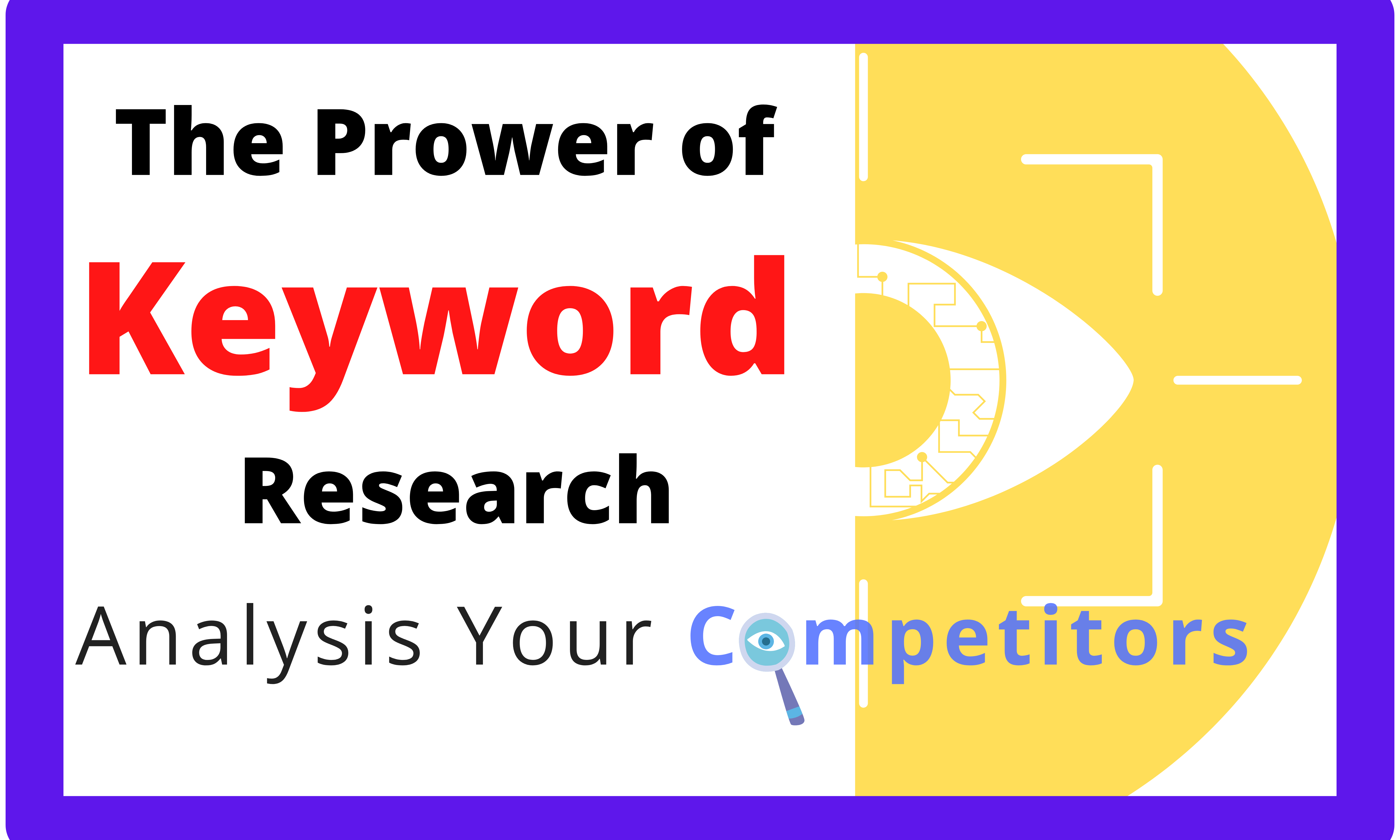 I will do excellent SEO keywords research and competi...
