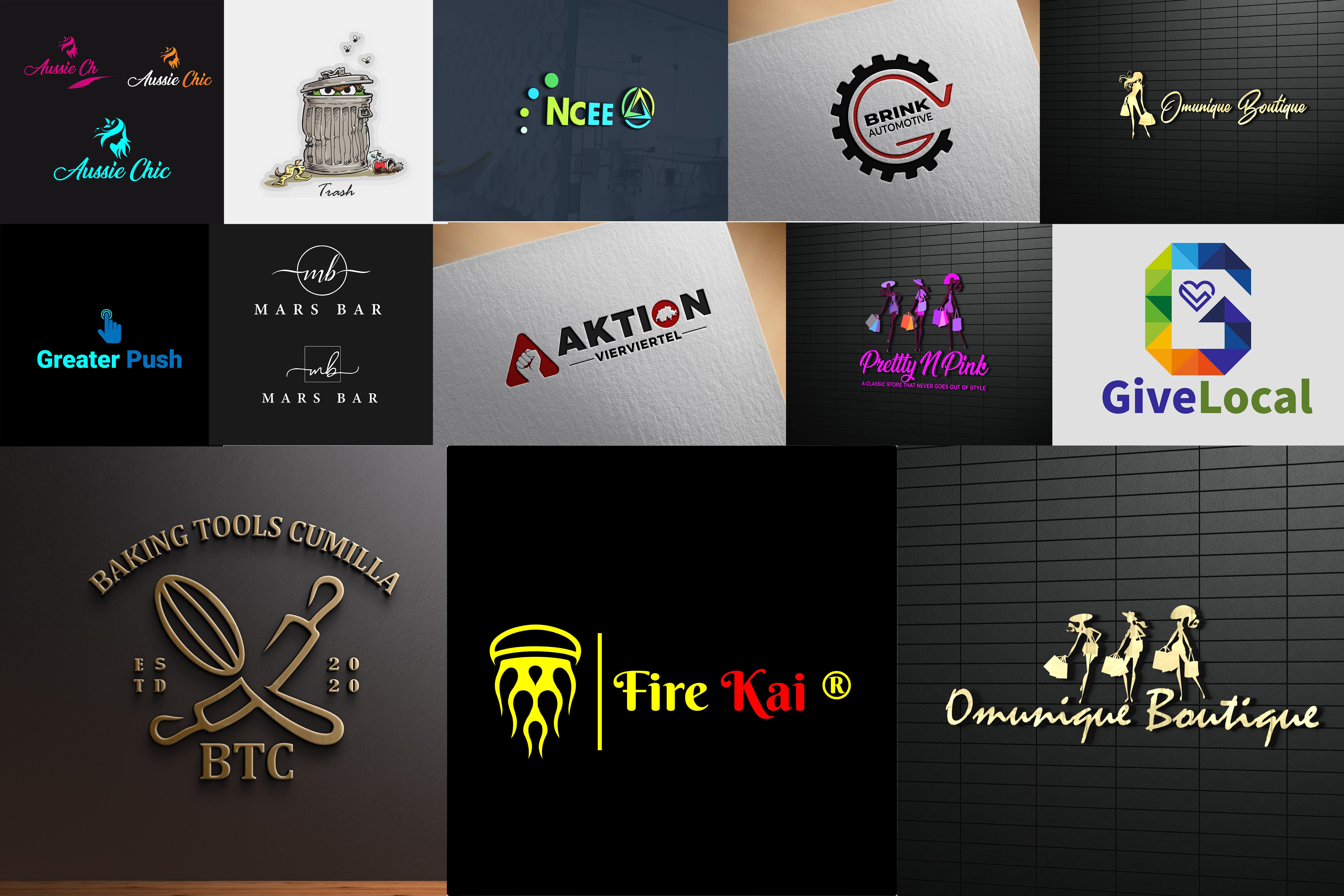 I will create professional logo design superfast with...