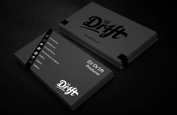 I will unique and luxury business card design