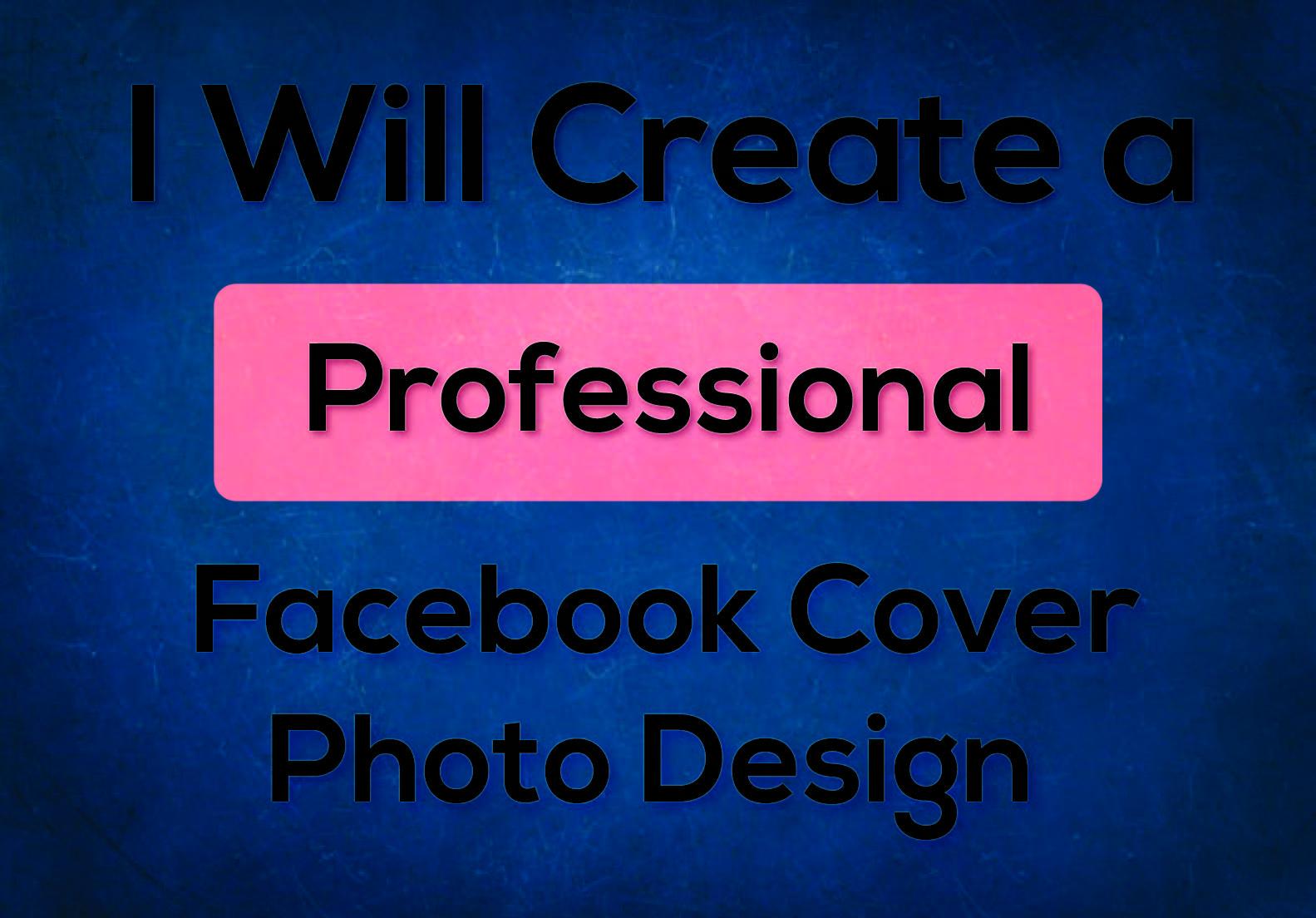 I will create a professional & Unique Facebook co...