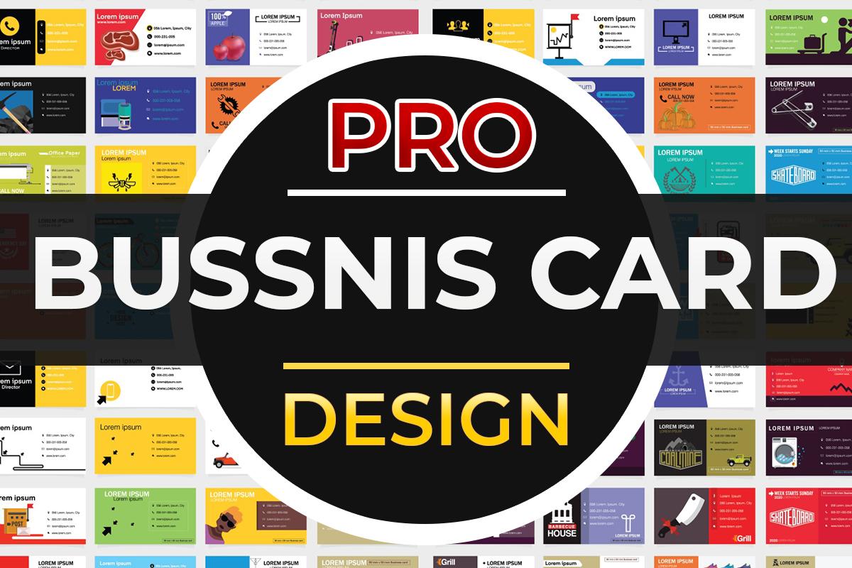 create a professional business card design