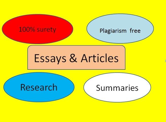 I will research and write essays articles reports and...