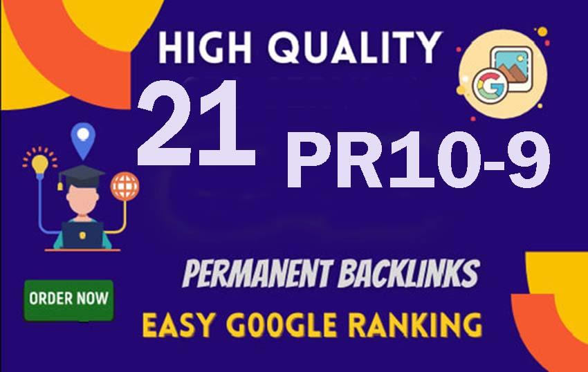 Manully Do 21 PR9 Authority Backlinks Helps To Get Go...