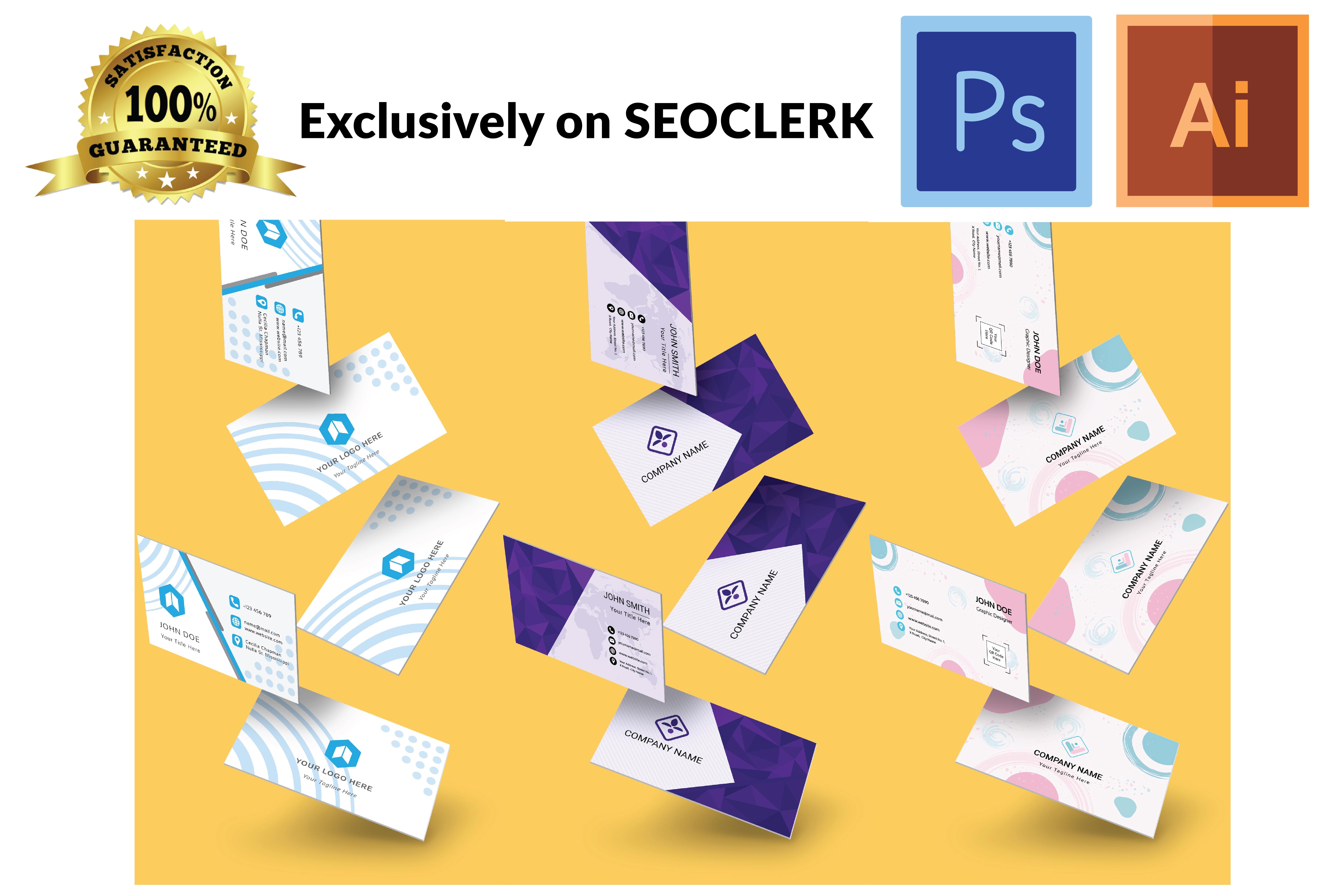 design exclusive, unique business card for you in 24...