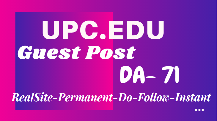 Guest Post On Spanish University Of Catalonia-Upc. ed...