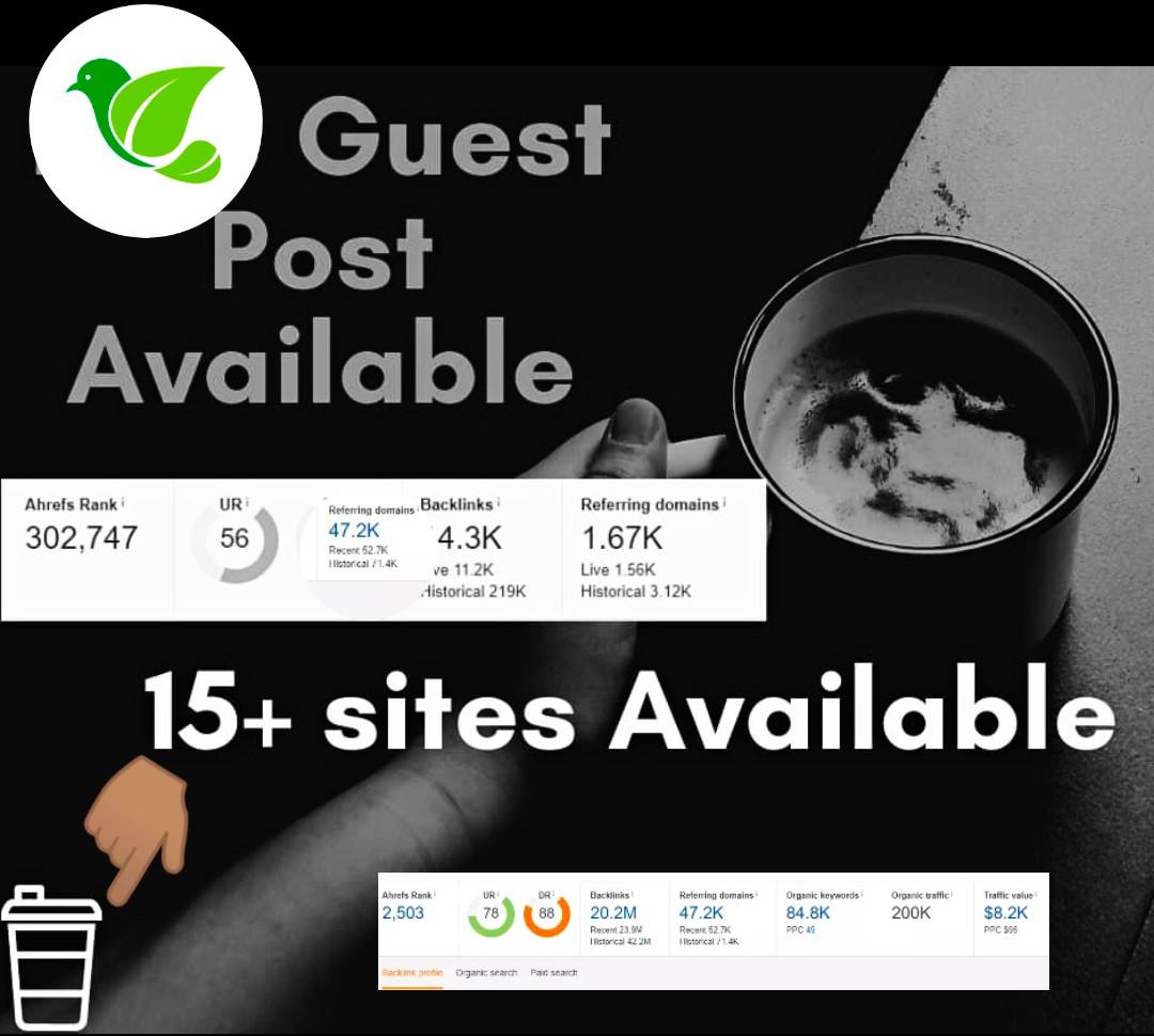 I will guest post on my da 64 google news approval si...