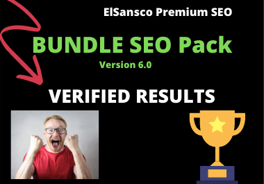 Premium Bundle SEO Package 2020. Ranking Improvements...