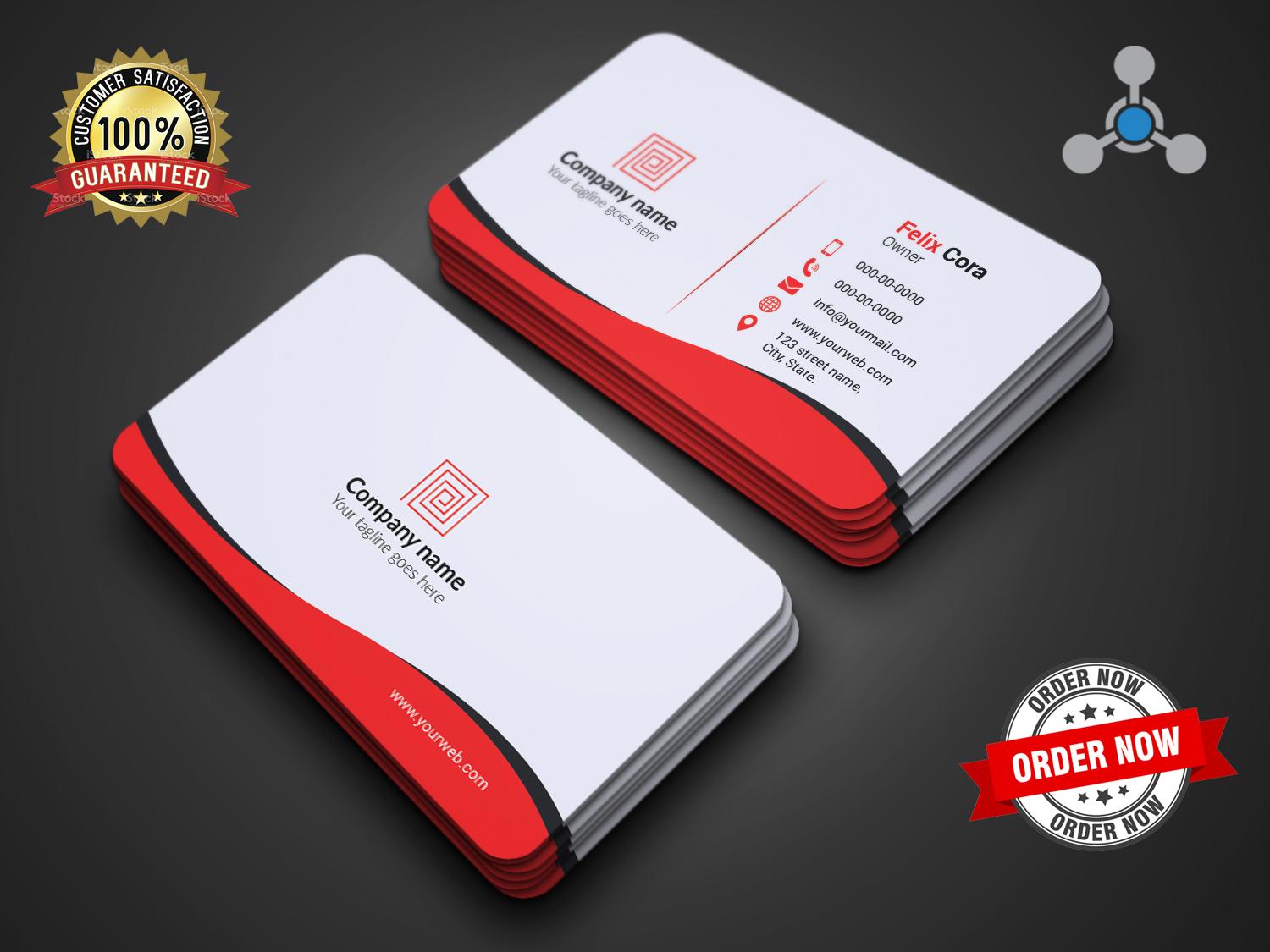 I will provide professional modern business card desi...