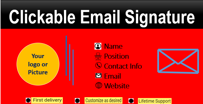 I will create Professional & clickable HTML email...
