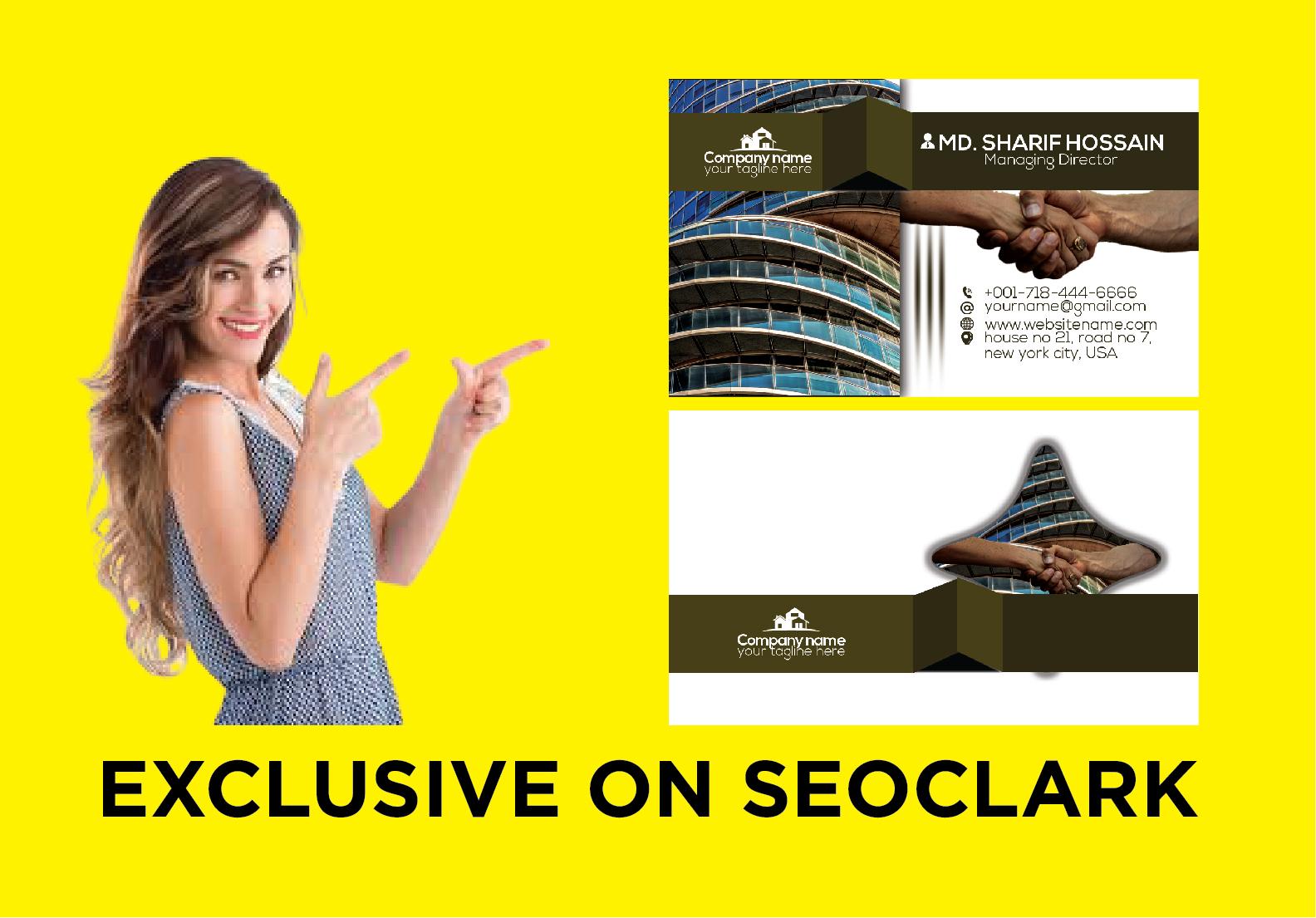 I will do awesome business card design for you