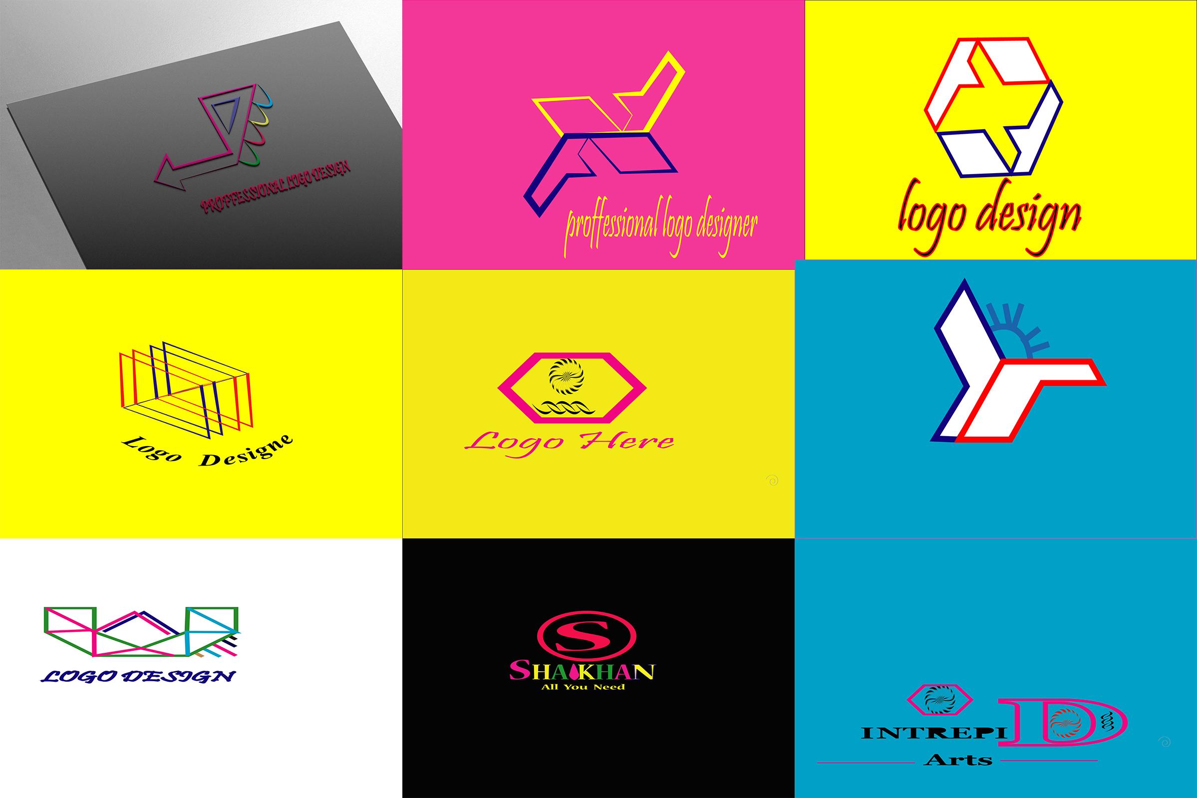 i will Do modern minimalist flat logo design in 24 ho...