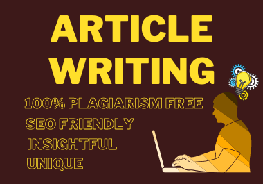 500 Words SEO Friendly Article Writing or blog post o...