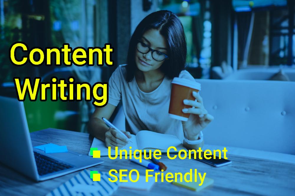I Will Write 500 High Quality SEO Friendly Article