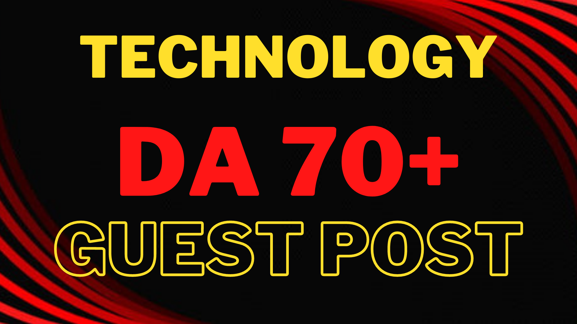 I'll make High DA 60 guest post on Technology for imp...