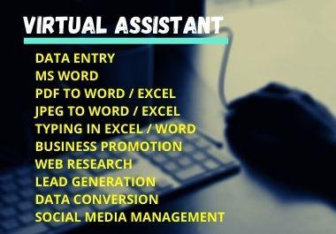 I am virtual assistant. Contact us to understand the ...